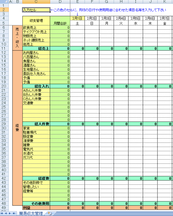 収支計画書が簡単に作成できる無料テンプレート Excel エクセルBOXIL Magazine