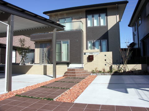 一条工務店・工事費用100万円 ～ 150万円の外構施工例一覧 画像表示 外構工事のガーデンプラス