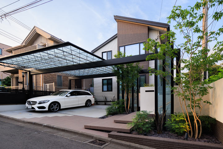 一条工務店200万外構デザインTikTok