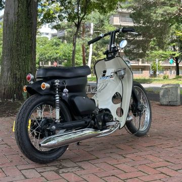 ホンダ スーパーカブカスタム50 角目 ホンダ スーパーカブ50カスタム 角目 不動