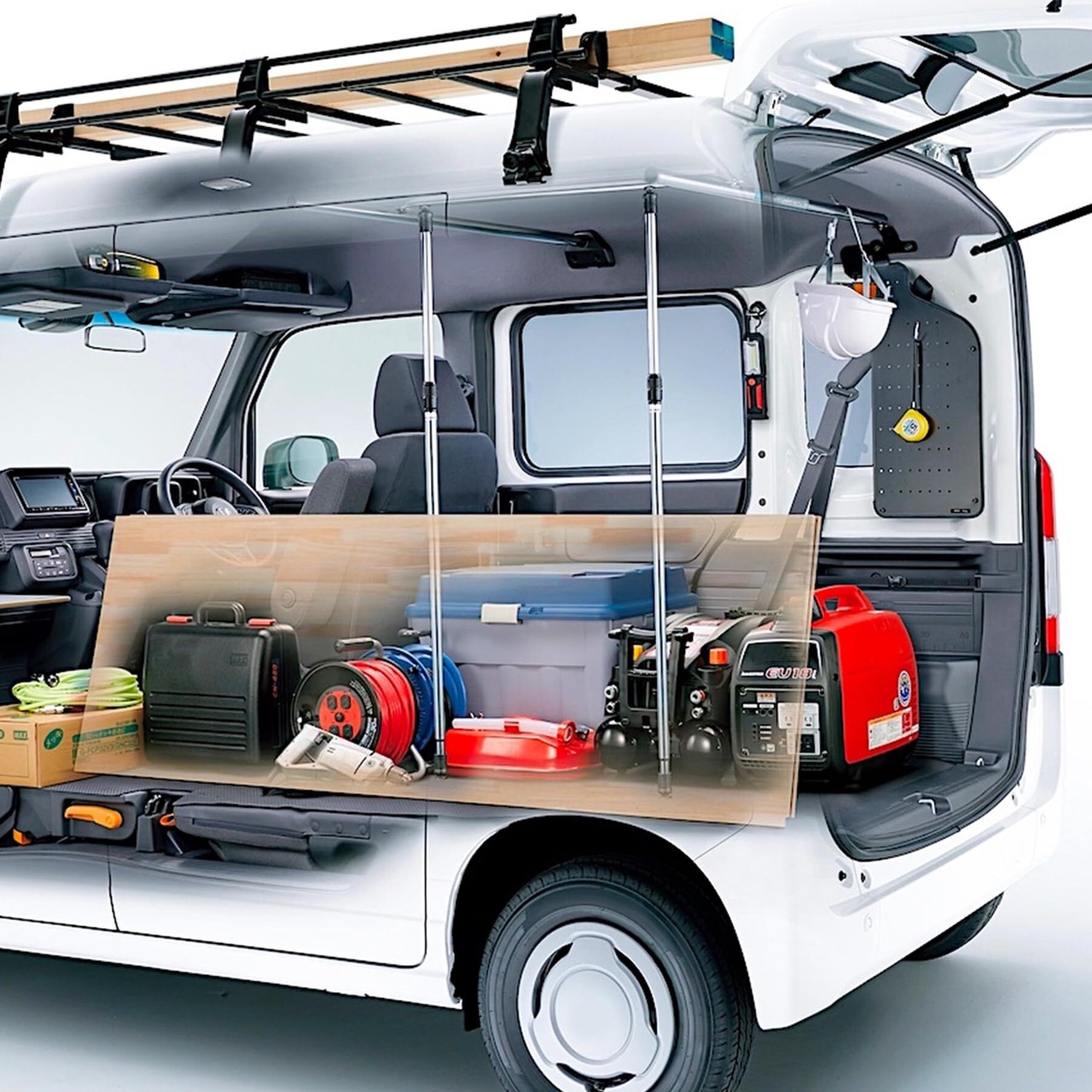 Φ28イレクターパイプ 車用ルーフキャリアバー スペーシアパイプ イレクターパイプ アタッチメント NVAN ハイゼットカーゴ