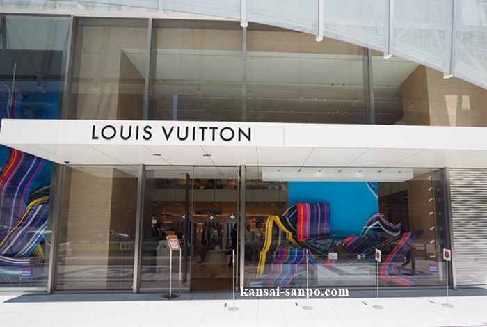 ルイ・ヴィトン メゾン大阪御堂筋 2020年2月開業 国内最大店舗・世界初カフェ＆レストラン併設 LOUIS VUITTON MAISON OSAKAMIDOSUJI