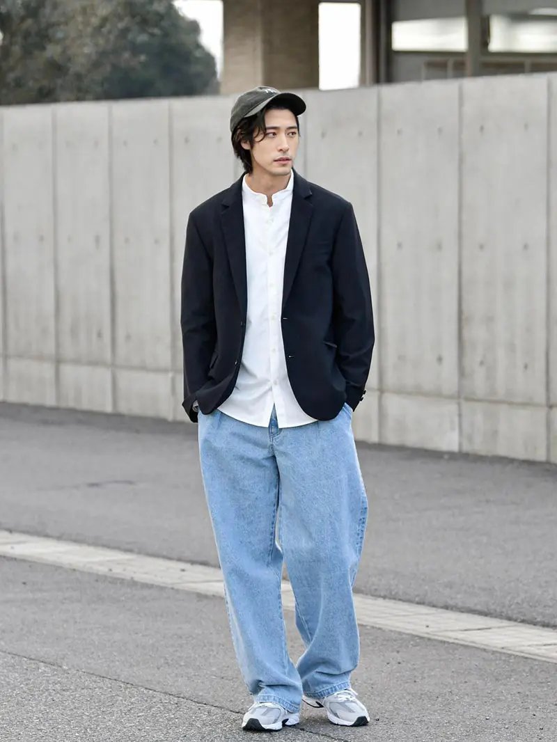 夏のファッション衣類スリムメンズビジネスカジュアルジーンズルーズストレッチジーンズ秋 楽天市場 ジーンズ メンズ ルーズデニムパンツ オーバースキニーデニム かっこいい ジョガー テーパード 黒 デニムパンツ おすすめ あったか ブランド ジーパン 防風 スキニー