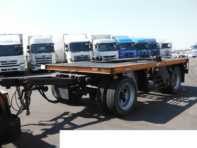 40ft フラットベッド・チェシー 半コンテナ・トレーラー 中古 フラットベッド・トレーラ