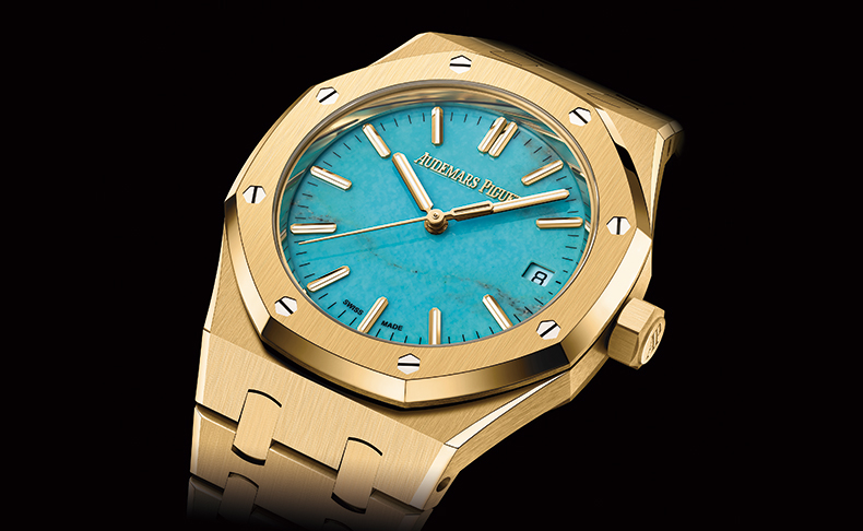 楽天市場 オーデマ・ピゲAUDEMARS PIGUETロイヤル オーク セルフワインディング 15551ST.ZZ.1356ST.04アイスブルー文字盤腕時計メンズユニセックス自動巻きギャラ・箱未使用品: Ten past Ten