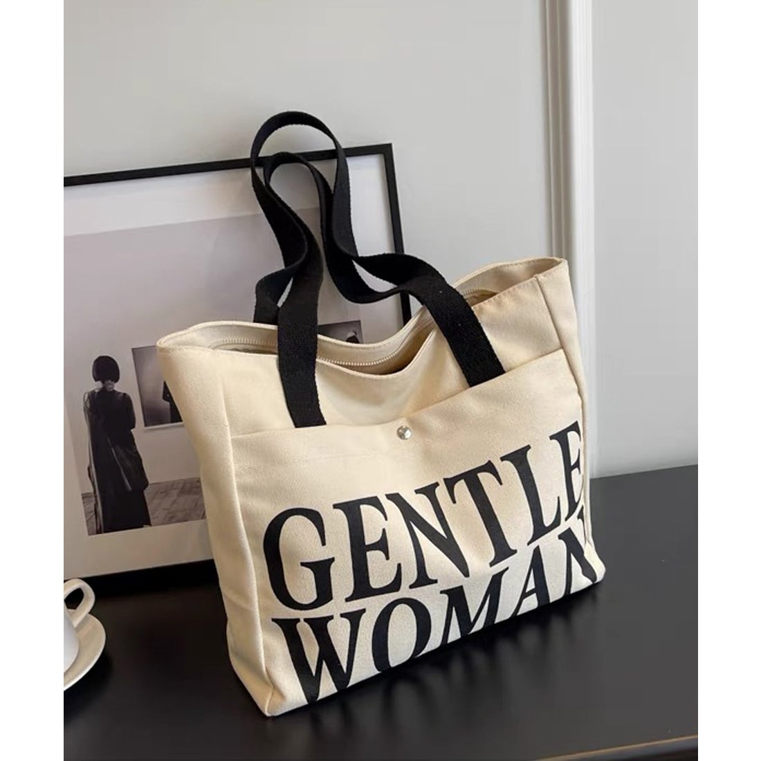 英字 ロゴ トートバッグSを購入デザインTシャツ通販 ClubT