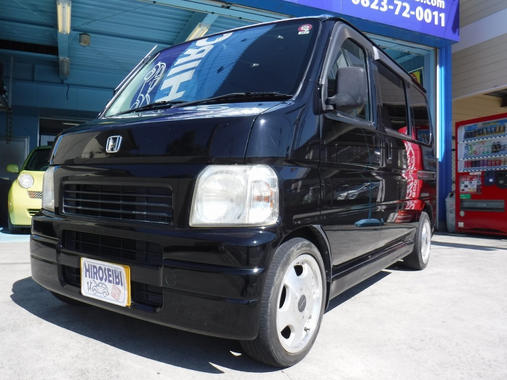 ホンダ バモス M PW フルフラットシート キーレス の中古車詳細151,000km, ブラック, 岐阜県, 12万円中古車情報・中古車検索なら 車選びドットコム