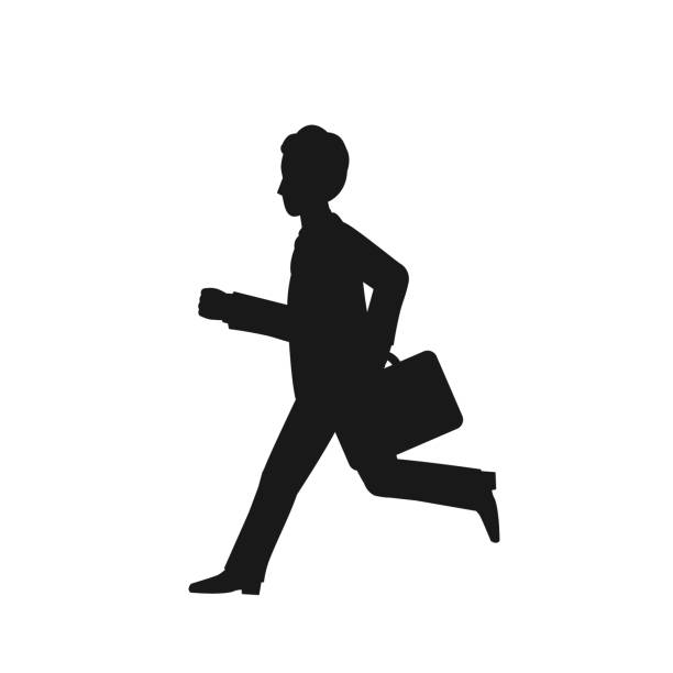 885 走る ビジネスマン シルエット Stock Photos, High-Res Pictures, and Images - GettyImages