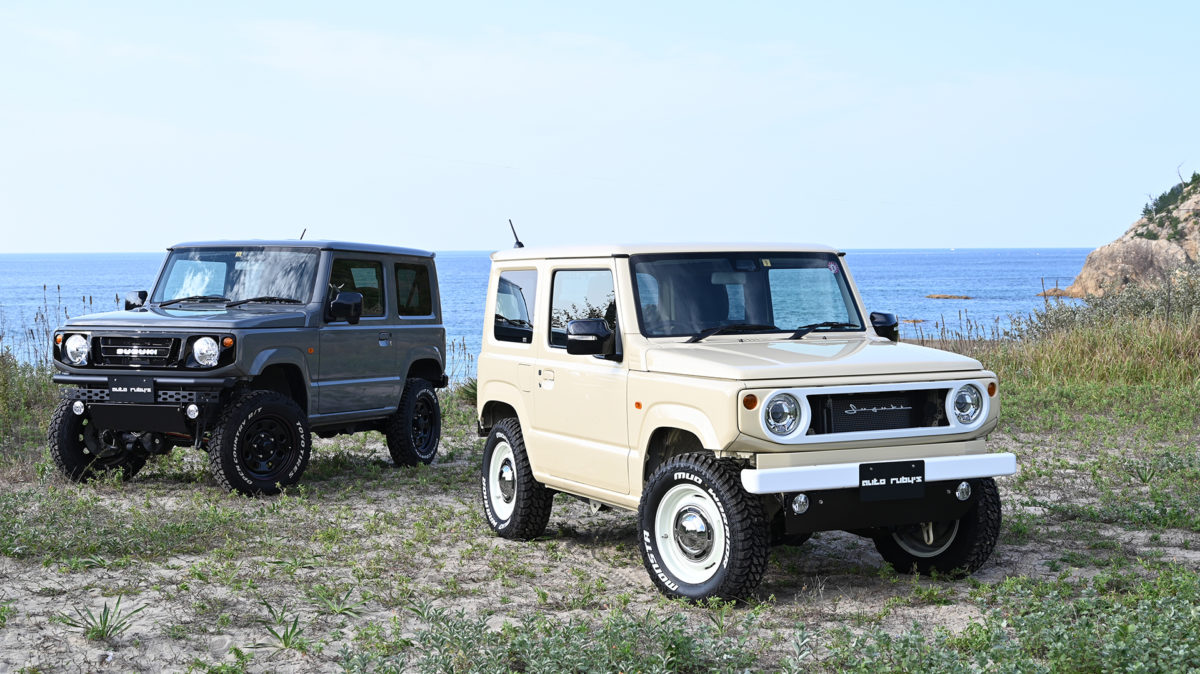 アウトドアならジムニー。レトロカスタム「ダムド」のキットでとことんキャンプ hinataガレージキャンプ・アウトドア情報メディアhinata