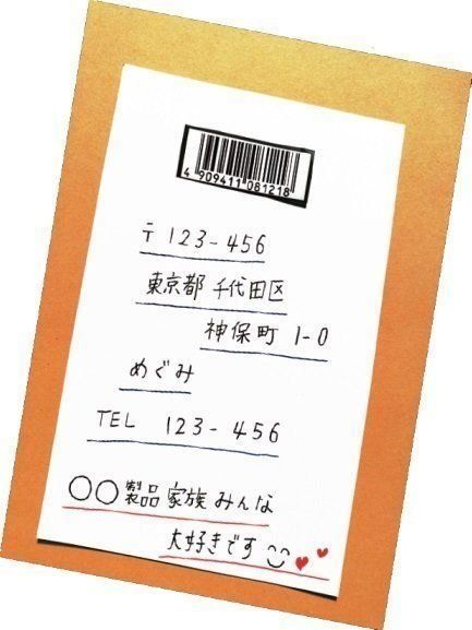 ぴろり流ハガキの書き方 その２☆ぴろりの若葉マーク懸賞ダイアリー☆＋ぷらす