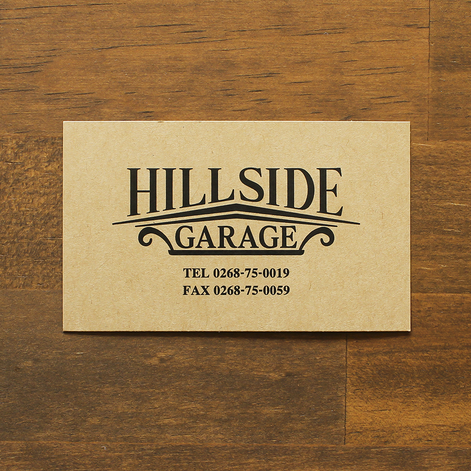 壁写真入り左官業QRコード名刺名刺図鑑