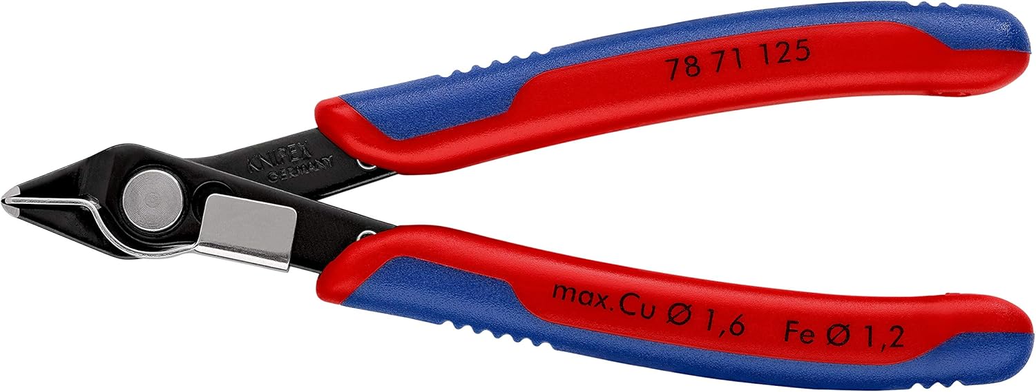 KNIPEX クニペックス 7552-125 エレクトロニクスニッパー7551-125 工具 ツール DIY 作業工具 道具 ニッパークニペックスのペンチとニッパーを買ってみたKimagureman! Studio ～趣味全開！ 気まぐれ更新日記～
