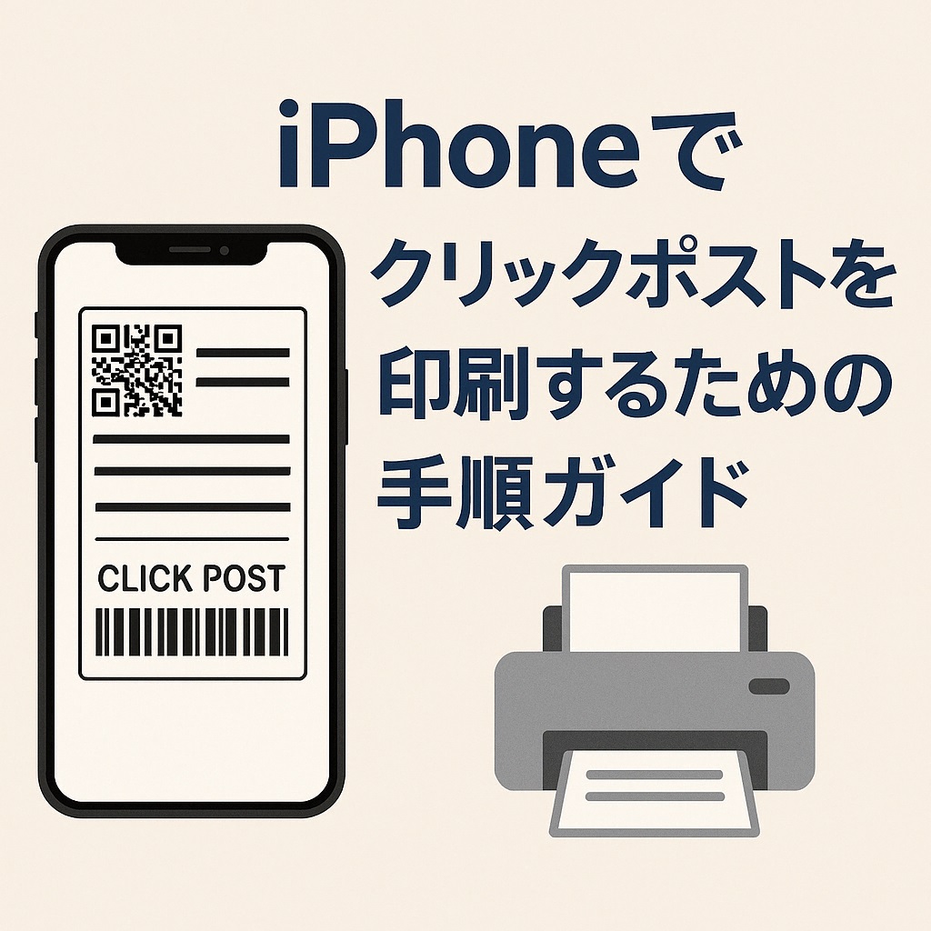 クリックポストをスマホでコンビニ印刷するやり方 プリンターがない場合の発送方法 - メルカリ・ラクマ・ヤフオク・Yahooフリマ活用辞典
