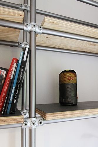 単管パイプの棚作り - 大道芸人ココロのオフィシャルウェブサイト