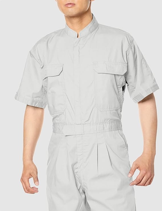 8900カーゴポケットの付いたつなぎ服・防臭消臭抗菌ツナギ服山田辰 作業服・事務服・つなぎ・ユニフォーム通販u-style ユースタイル