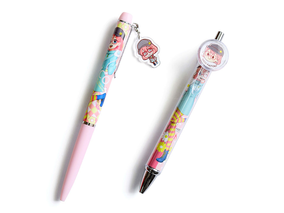 小ロットから発注できる名入れボールペンノベルティ・オリジナルグッズ・記念品ならラクスル