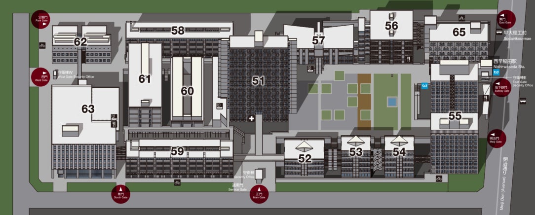 早大の西早稲田キャンパス 52・53・54号館建替に着手 設計は日建、施工を清水建設通信新聞Digital