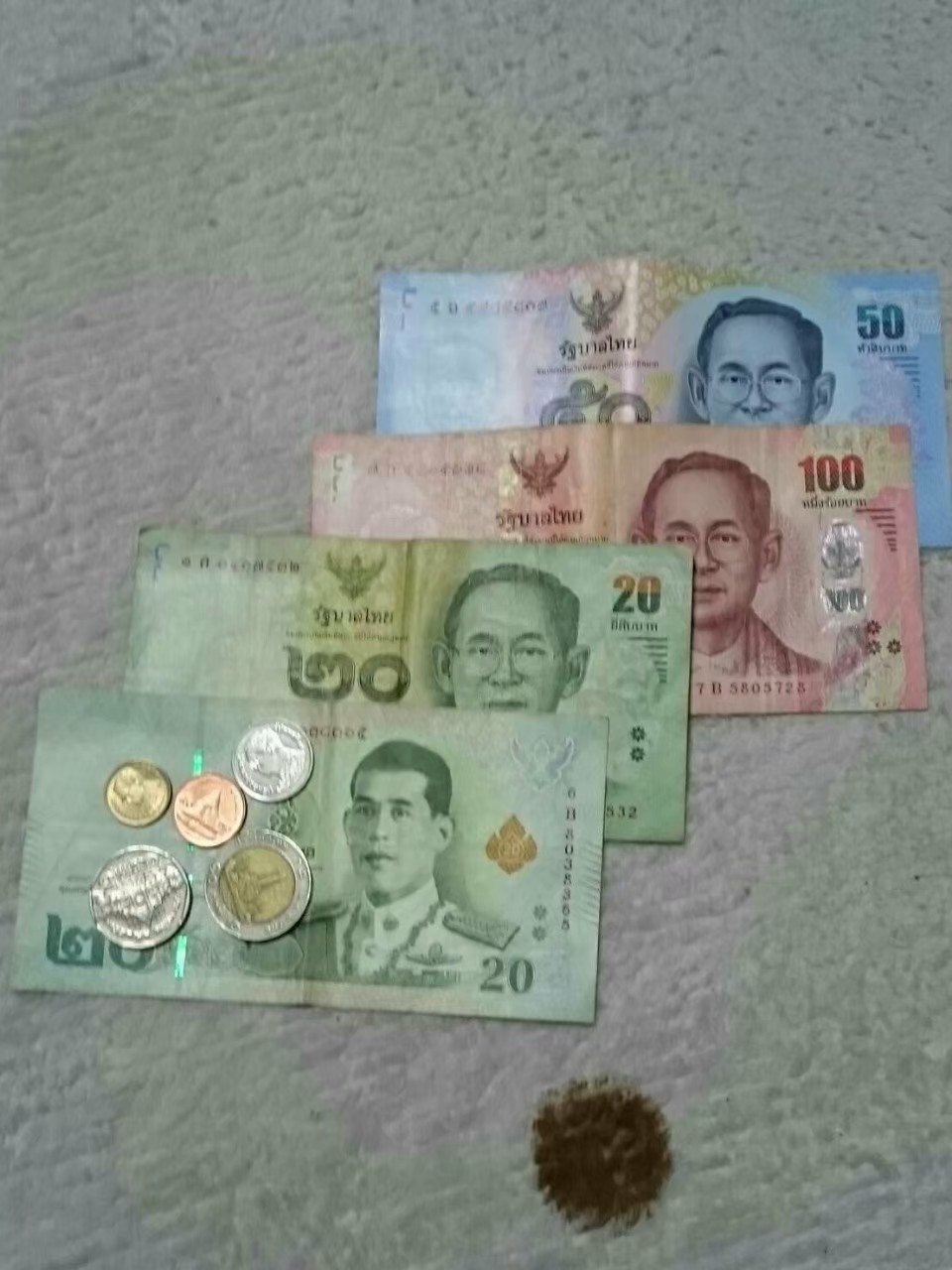 紙幣・貨幣タイ