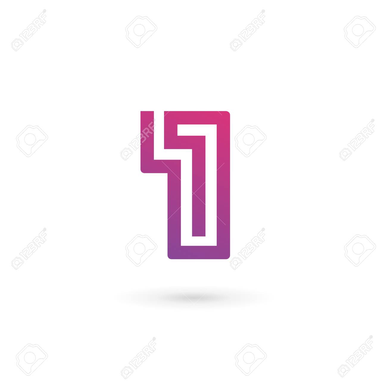 Number 1 logo vector icon design template の Stock ベクターAdobe Stock