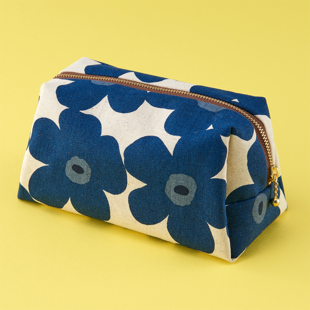 10cmファスナーで作る「コップ型ポーチ」の作り方ぬくもり