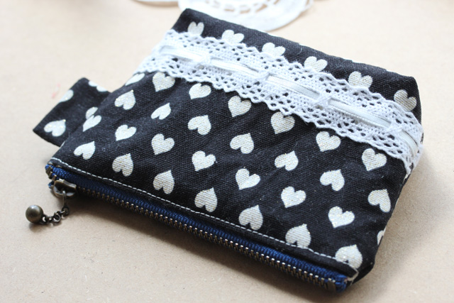 返し口なし・3回縫うだけ 簡単なハンドポーチの作り方作り方・レシピMeTAS＋ ミタス 『ハンドメイドのある暮らし』