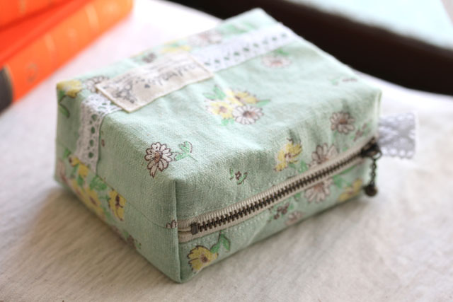 ハギレ活用 テトラポーチの作り方作り方・レシピMeTAS＋ ミタス 『ハンドメイドのある暮らし』