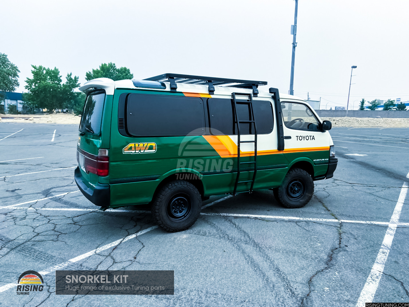 ハイエース100系 シュノーケル グランドキャビンで使用 グランドキャビンG－e スーパーロング ハイルーフ KZH120G