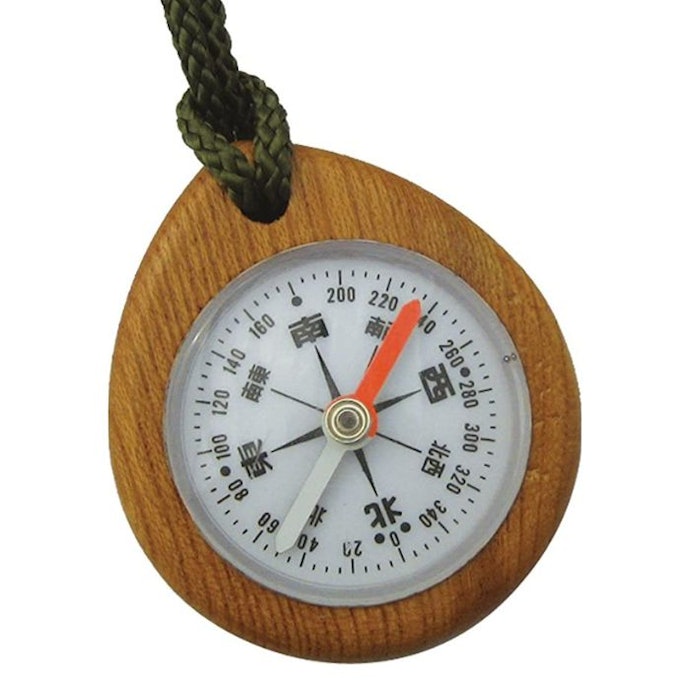 ダイソー発売のカラビナ付き方位磁石♪防災、登山やキャンプに♪ 100均キャンプ道具 女子ソロキャンプ