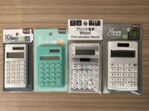 でかい！！ダイソーの電卓を衝動買い！！開封レビュ