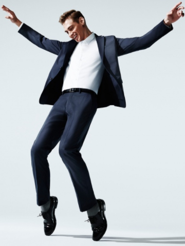 UNIQLO ユニクロ メンズ シングルスーツ セットアップ S 黒 SLIM FIT 感動ジャケット・感動パンツ ビジネス フォーマル洗濯可能Yahoo!フリマ 旧PayPayフリマ