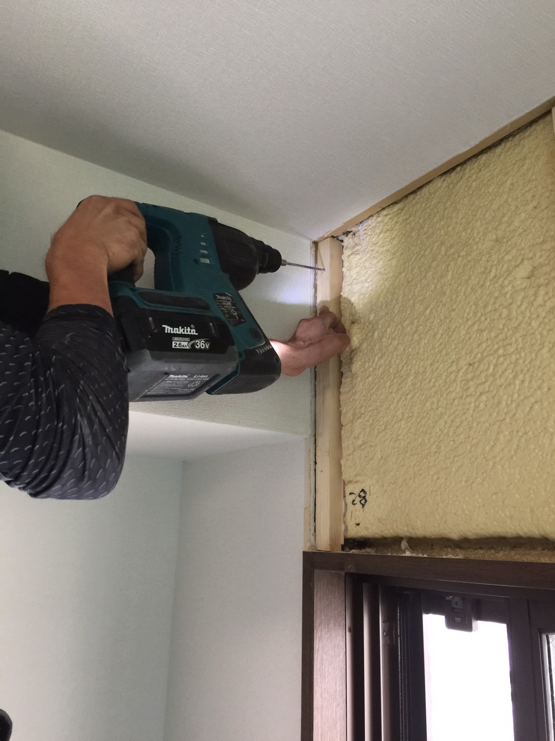 補強板ありますよ！: 加藤エアコンサービスの作業記録簿