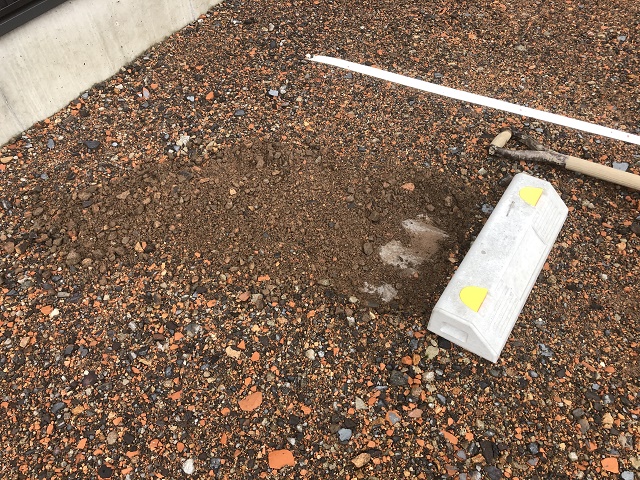 楽天市場 車止め ブロック 砂利の通販