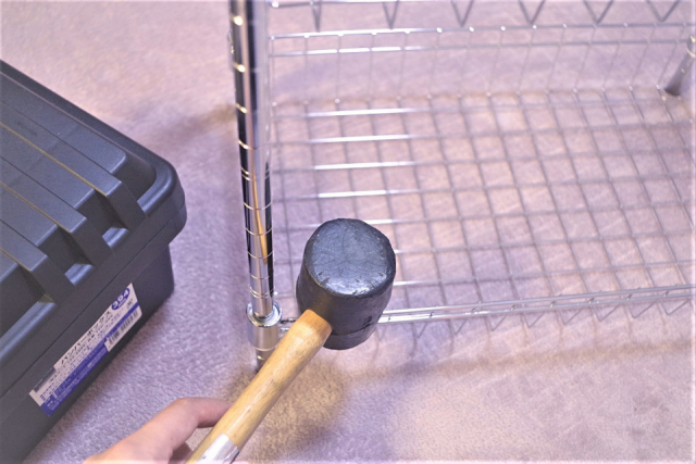 ダイソー新商品！真っ白ジョイントラックを使ってみました☆