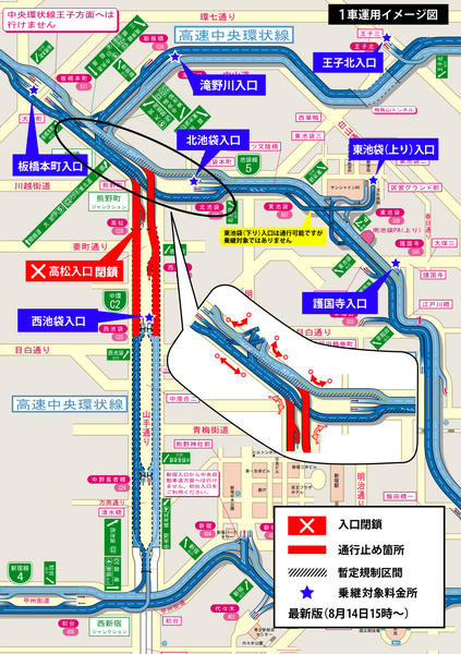 首都高速中央環状新宿線 山手トンネルトンネルウォーク 池袋─新宿 – ラジエイト
