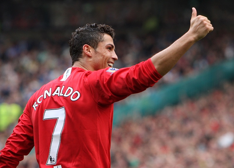 マンチェスター・ユナイテッド No.7 クリスティアーノ・ロナウド 07-08 マンチェスター・ユナイテッドFC 2007 08 CL優勝メンバ