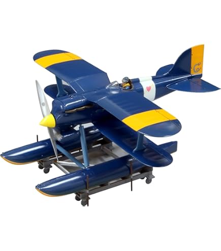 半完成塗装済み 紅の豚 1 72 サボイアS.21試作戦闘飛行艇