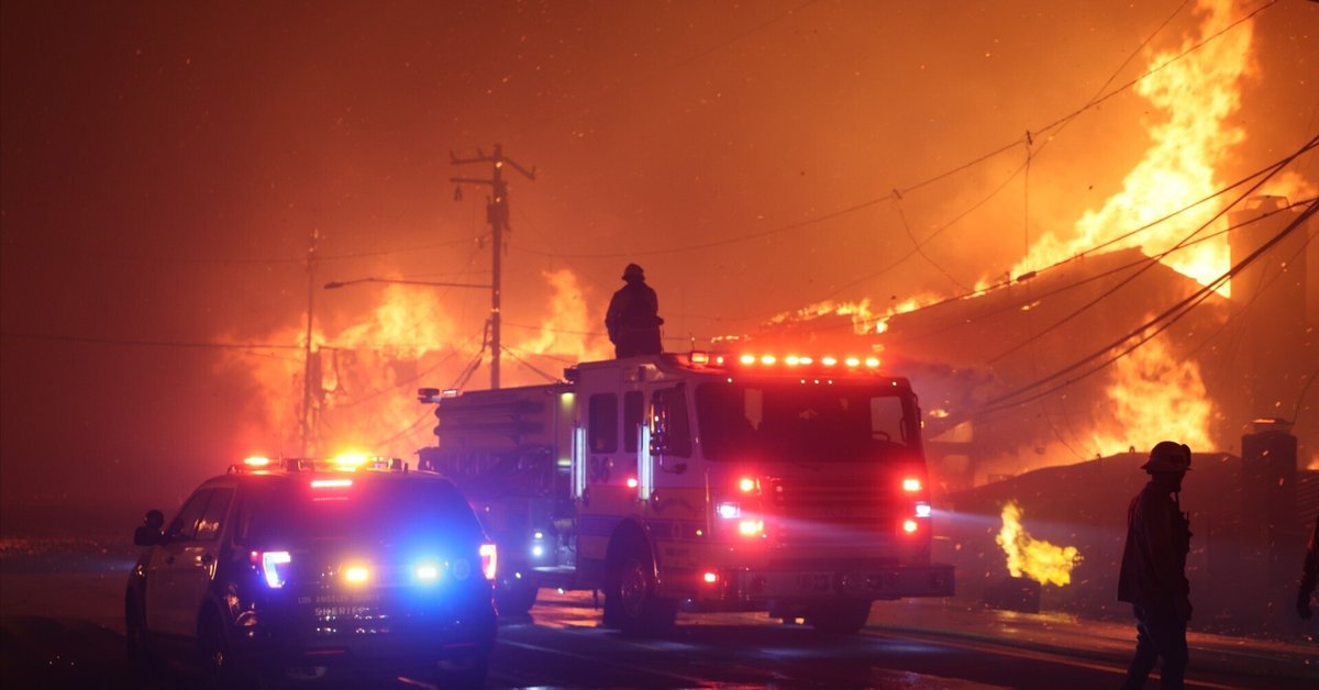 米LAで新たな山火事 5万人以上に避難呼びかけ 2025年1月23日掲載 日テレNEWS NNN