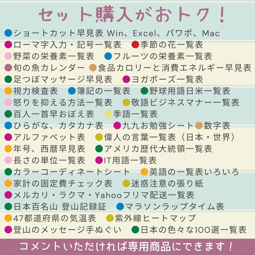 メルカリ用 発送 料金早見表 NEW DA MON DE 07 出品者 必携グッズ 送料無料 その他雑貨 CyokottoWorkShop 通販14871419Creema クリーマ