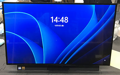 画面割れテレビ