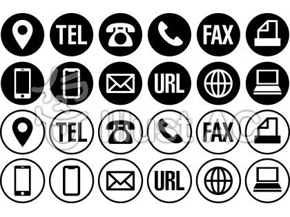 電話番号のアイコンアイコン素材ダウンロードサイト「icooon-mono」商用利用可能なアイコン素材が無料 フリー ダウンロードできるサイト