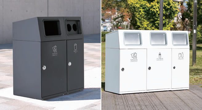 送料無料ゴミ箱収納用カウンター 木製 幅796×奥行608×高さ950mm ダストボックス キッチンカウンター アジャスター付き 木目調おしゃれの通販オフィス家具通販の オフィスコム