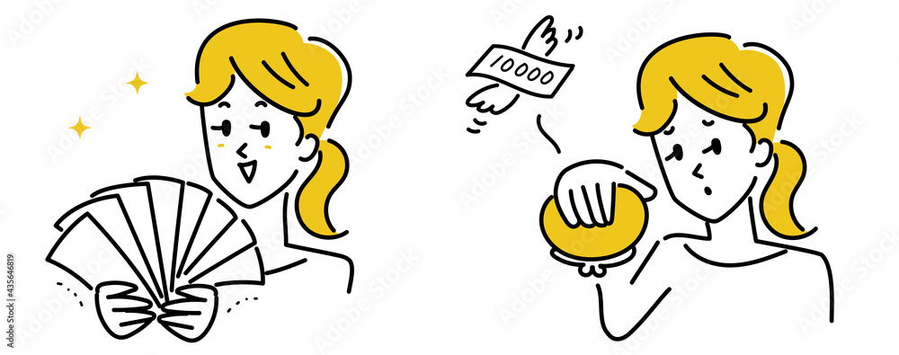 喫煙金持ちのベクトル イラストのイラスト素材・ベクター Image 52409432