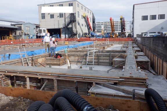 土台の墨出し福岡の新築一戸建て・注文住宅はアーキテックスハウジングへ