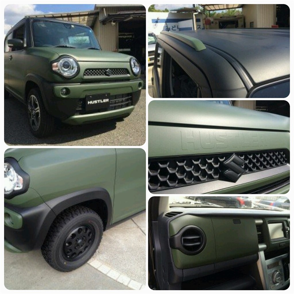 ハスラー １３インチ化かたいけの～