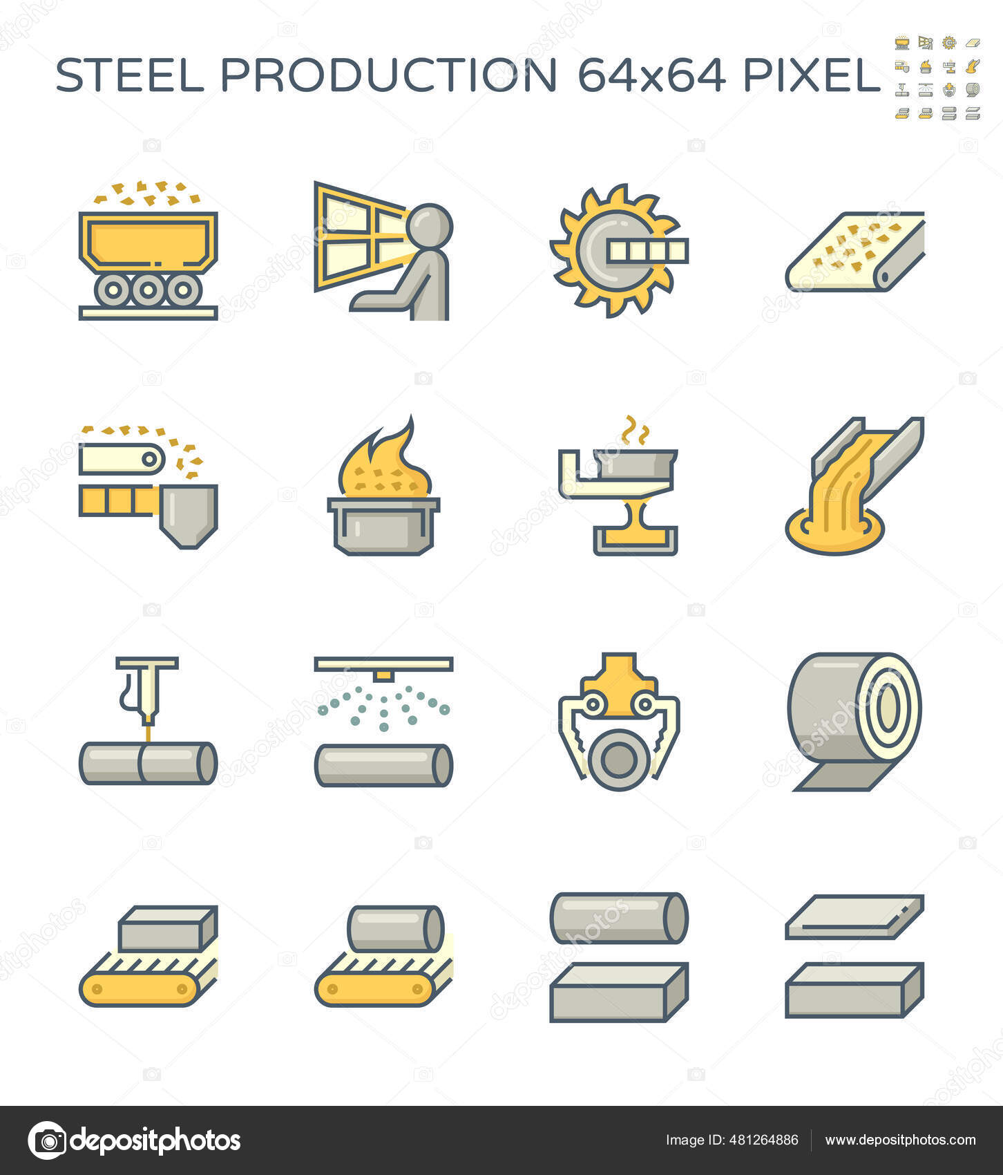 製造業のイラストNo03イラストポップ