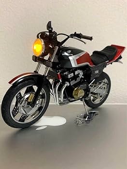 族車プラモデル アオシマ 1 12 カワサキ Z400FX E4 改 族車仕様 プラモデル 完成