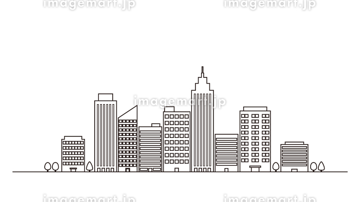 ビジネス街イラスト無料イラスト・フリー素材なら「イラストAC」