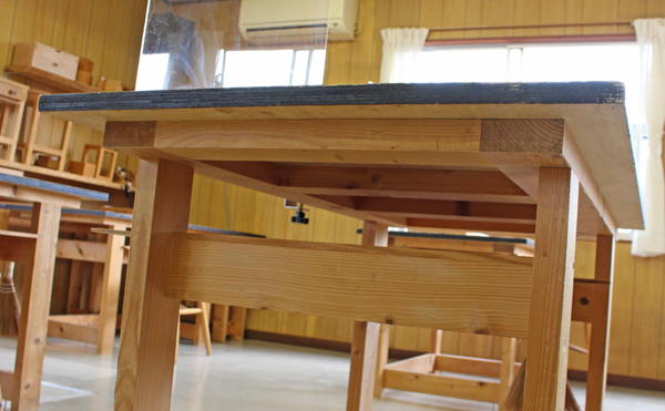 楽天市場 ☆Handmade☆頑丈机*テーブル*作業台*１１０サイズ収納棚付き☆お部屋のスペースに合わせたオリジナルオーダー可能です。お問い合わせください＾＾: 手作り木工房 vivre studio