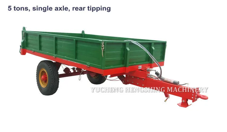 Yahoo!オークション - トラクター 牽引 PTO 油圧 ダンプ トレーラー 農