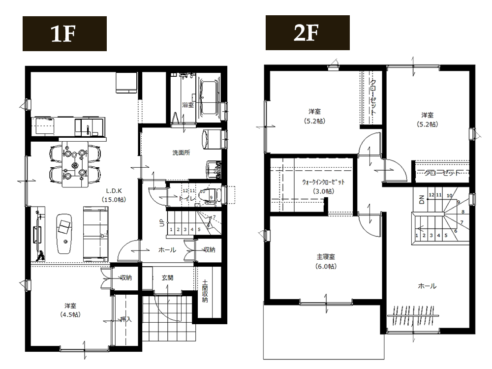 180以上の間取りでご提案 人気のスタンダードプラン新潟のローコスト住宅・注文住宅・新築住宅ならニコニコ住宅